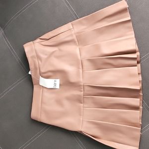 Bar III faux leather skirt size XS